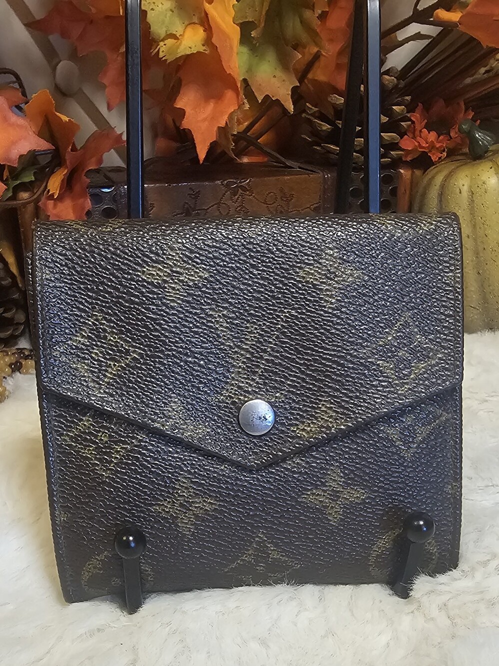 Louis Vuitton Monogram Compact Trifold Wallet( Elise Wallet)